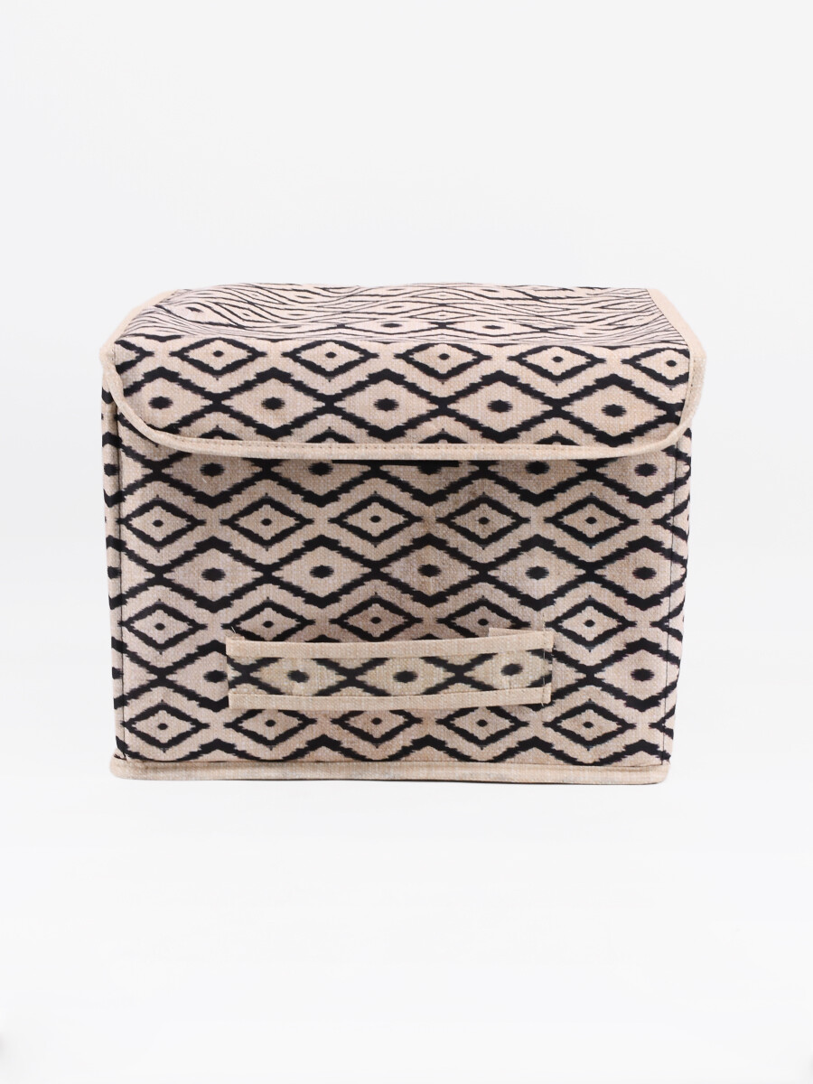 CAJA ORGANIZADORA ETNICA - NEGRO 