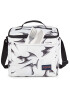 LUNCHERA JANSPORT SUPER SNACK DELIGHTFUL CYBER SILVER WHITE