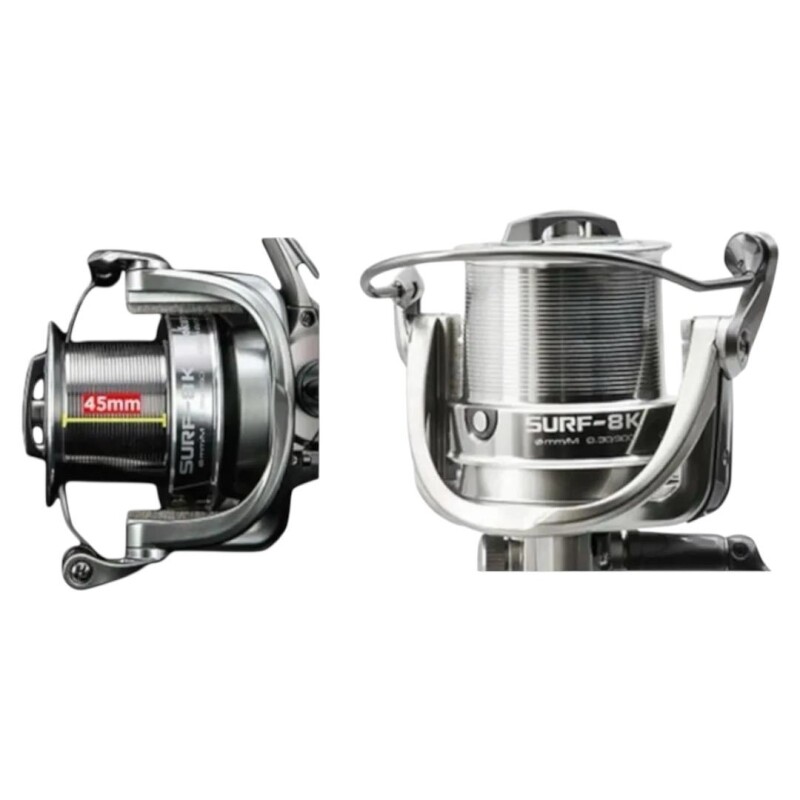 Reel Okuma Surf 8K PLATEADO