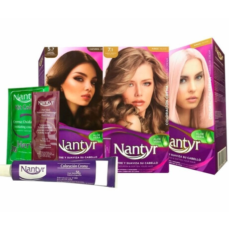 TINTA COLORACION KIT NANTYR Nª 6.0 RUBIO OSCURO TINTA COLORACION KIT NANTYR Nª 6.0 RUBIO OSCURO