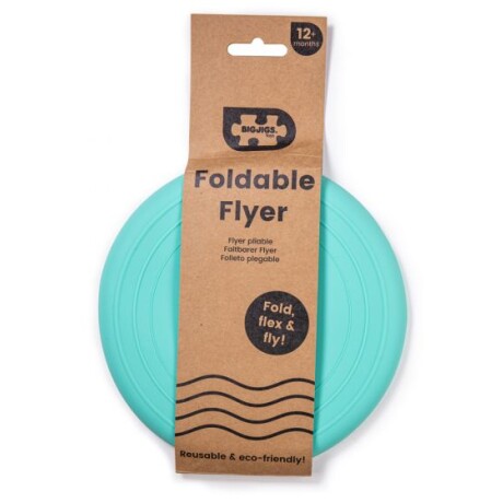 Frisbee silicona playa turquesa