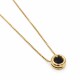 Conjunto punto de luz con Zafiro azul en Oro 9kt Conjunto punto de luz con Zafiro azul en Oro 9kt