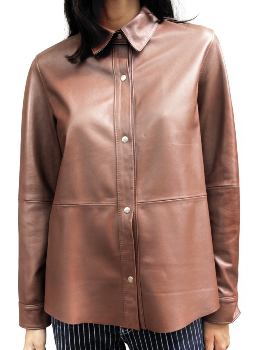 Camisa Praga - Cognac 