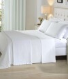 Juego Sábanas Queen Size Dohler 150 Hilos 100% Algodón Amy 99 Blanco
