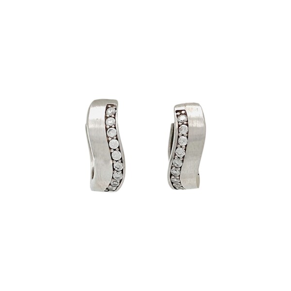 Caravanas Aros con Zirconia-Plata 925 esterlina-Piedra Zirconia-CA3051 Conpiedra