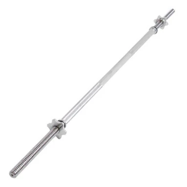 Barra Recta Maciza 1.5m con Topes Barra Recta Maciza 1.5m con Topes