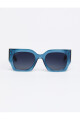 Lentes Tiwi Matt Shiny Ocean Blue With Blue Lenses