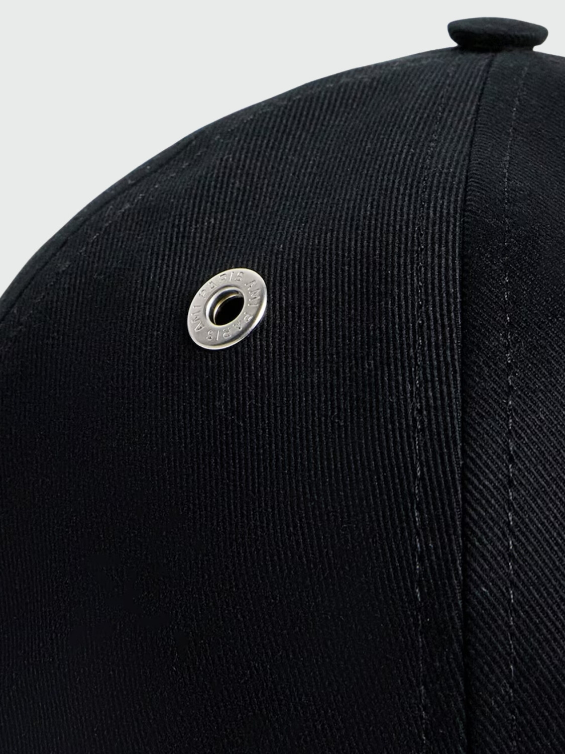 AMI PARIS - Gorra Cuore Algodón Negro