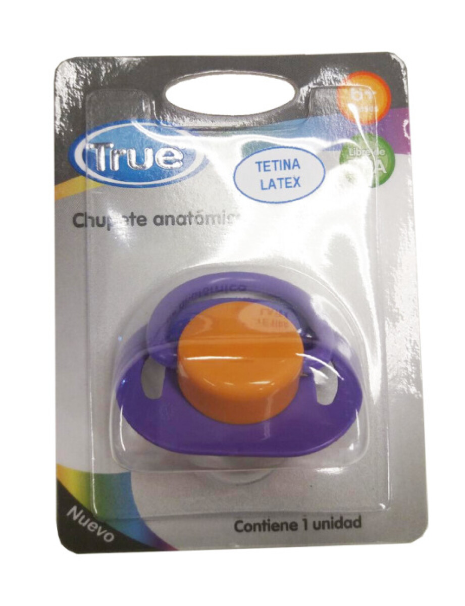 Chupete True Anatómico Látex +6 Meses 