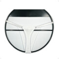 Tanga Colaless Ajustable De Algodón BLanco