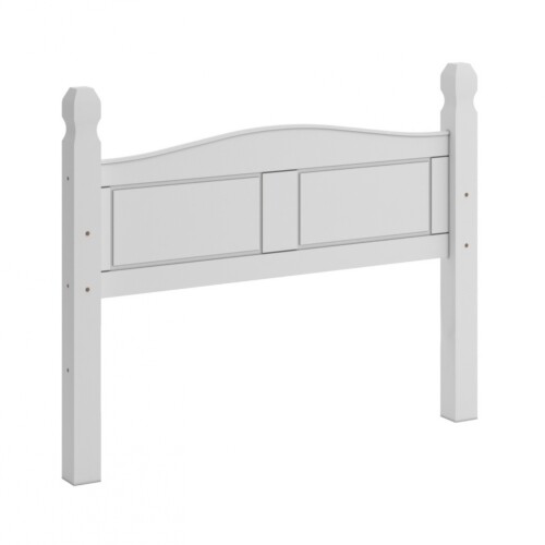 Respaldo Queen Madera Maciza 160cm - Blanco Respaldo Queen Madera Maciza 160cm - Blanco