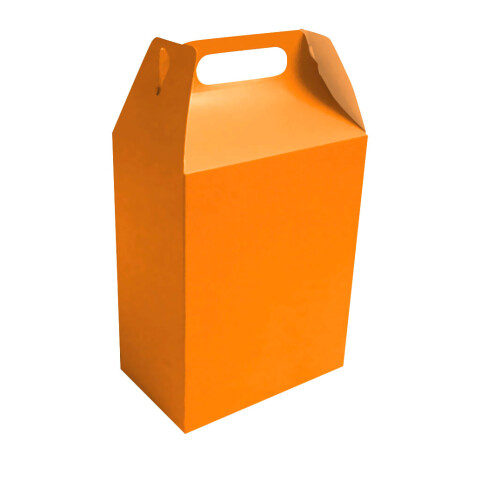 Caja Biodegradable Para Sorpresitas x10 und Naranja