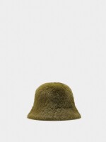 Gorro Bucket Efecto Pelo verde