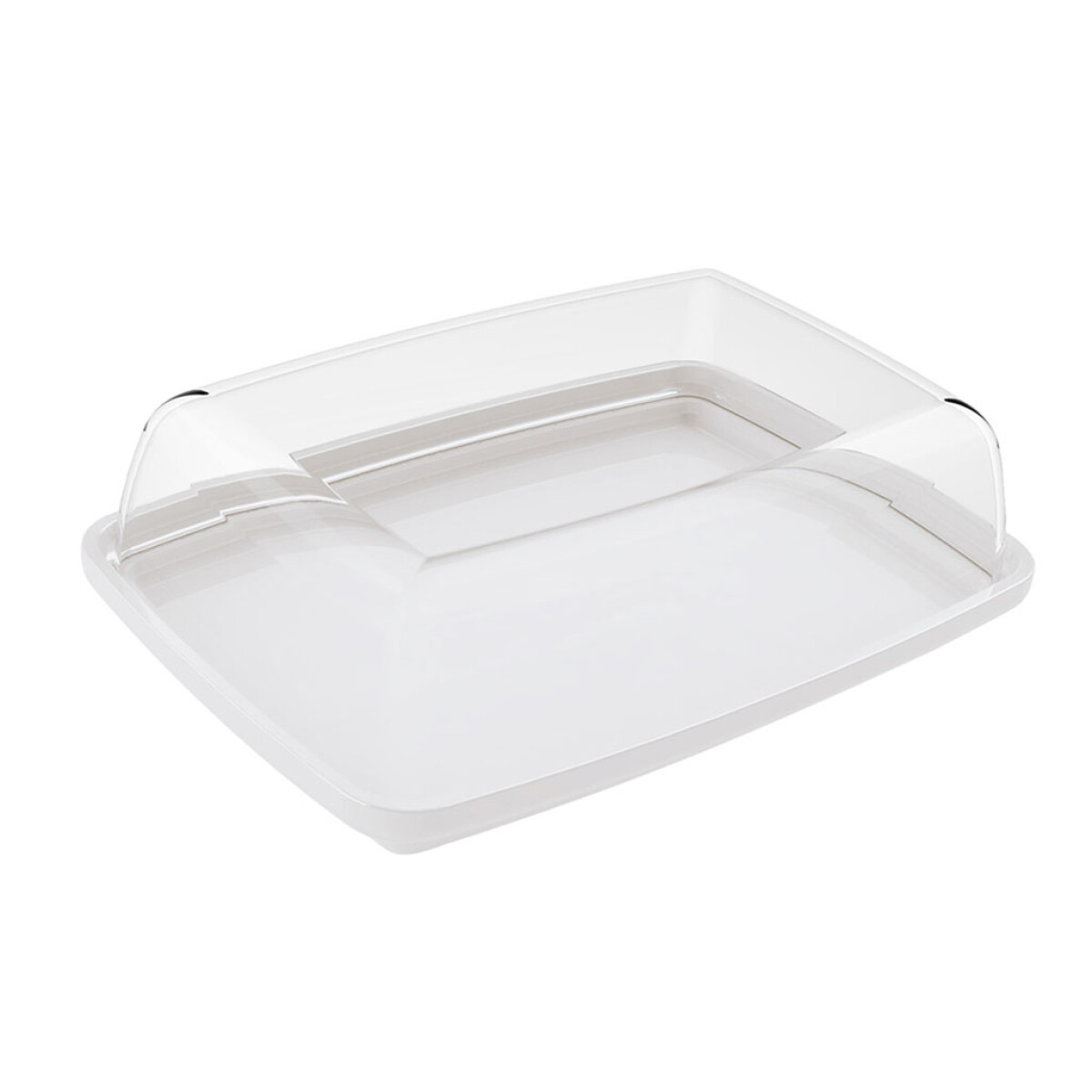 MANTEQUERA PLASTICO 16x10x4,5CM BLANCO COZA 