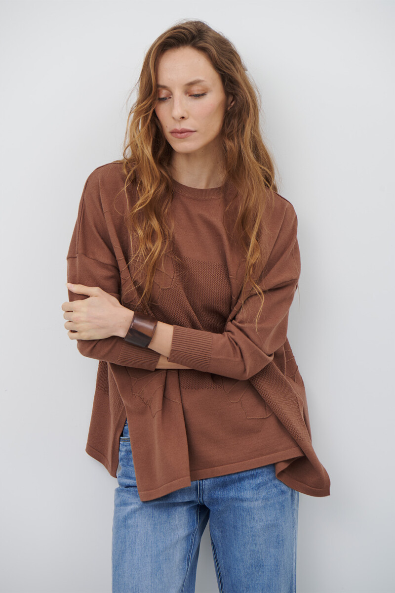 BUZO AMAPOLA CARAMELO