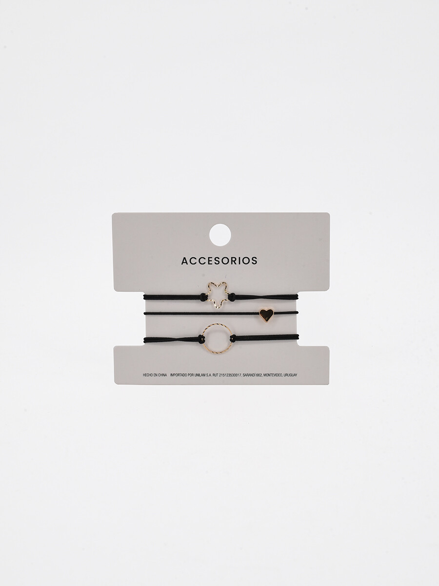PULSERA GALATEA PACK X 3 - VARIANTE 1. 