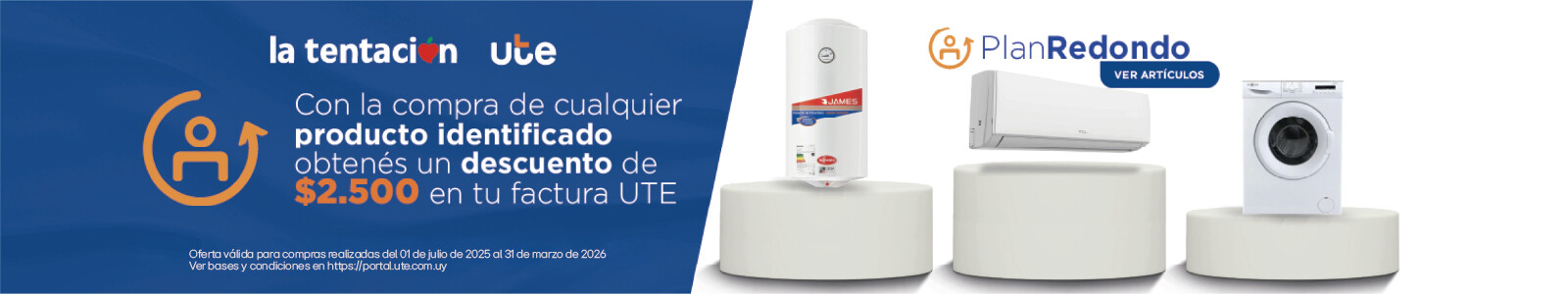 Plan Redondo de UTE 2025 en La Tentacion