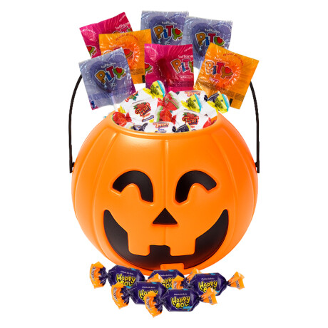 Oferta Halloween Calabaza grande con golosinas Oferta Halloween Calabaza grande con golosinas