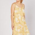 VESTIDO CORTO ISLA RUSTY Mostaza