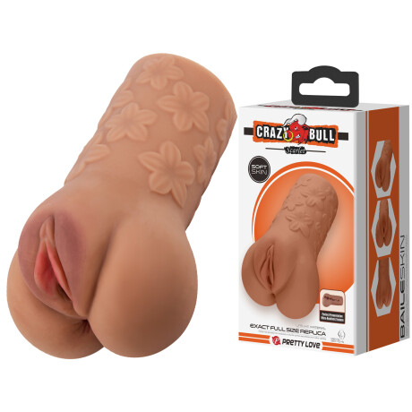 Masturbador Vagina Realística Crazy Bull Scarlet Marrón Masturbador Vagina Realística Crazy Bull Scarlet Marrón