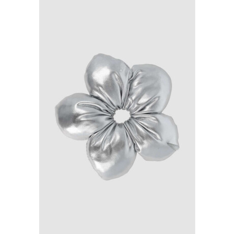 Gomita flor Gris melange