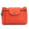 Longchamp -Mini bolso cruzado de cuero, Le pliage Xtra Naranja