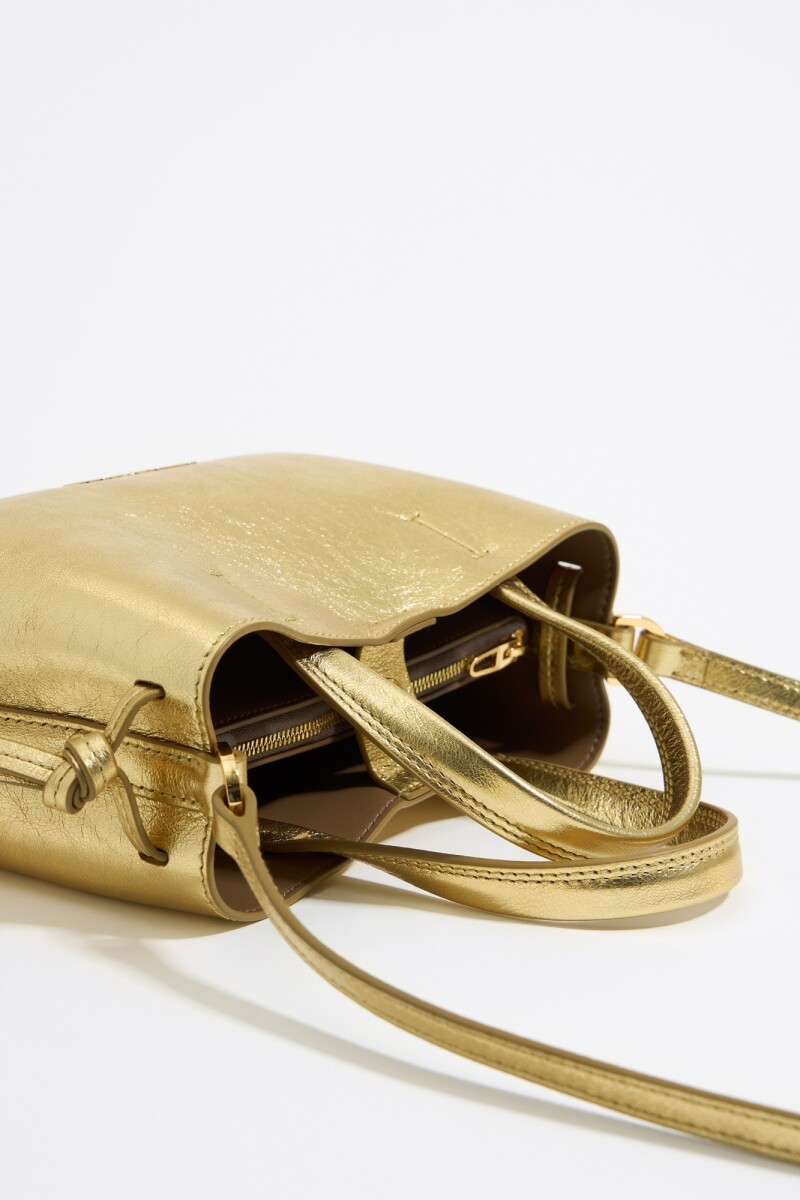 BOLSO CHIHUAHUA MINI PIEL Oro