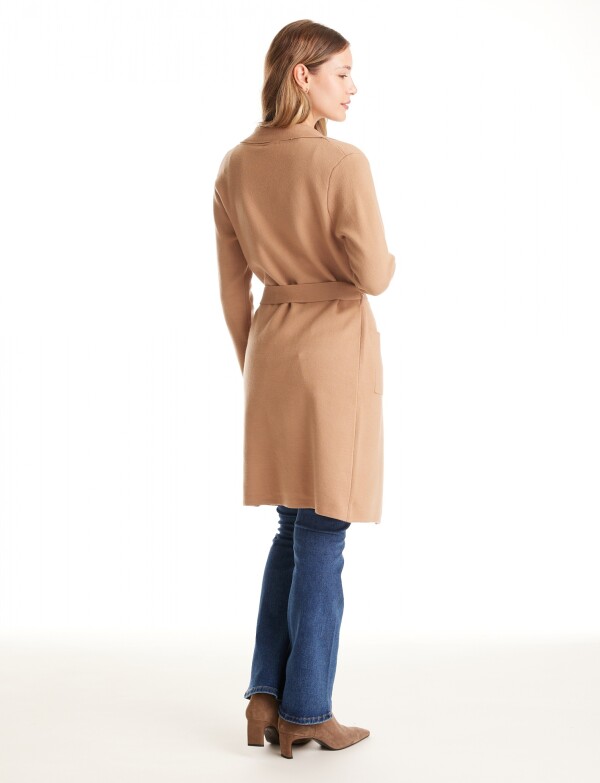 Chaqueta De Punto TOSTADO