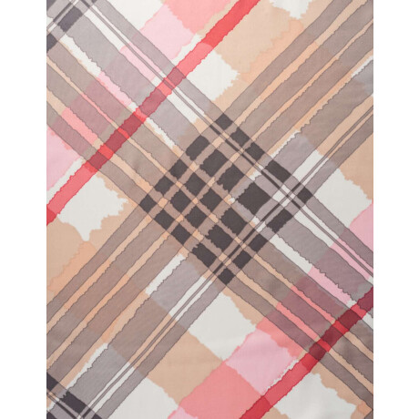 Pañuelo De Material Reciclado Escocés Combinacion Multicolor