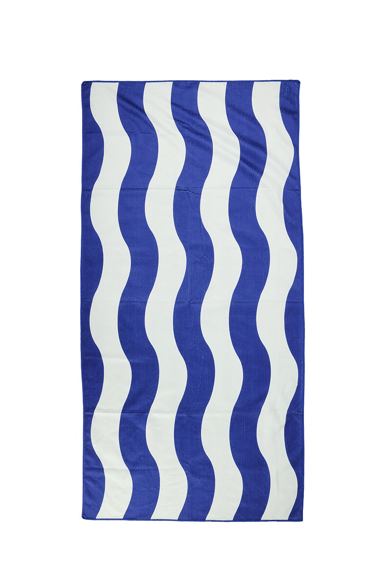 Toalla Curves Azul