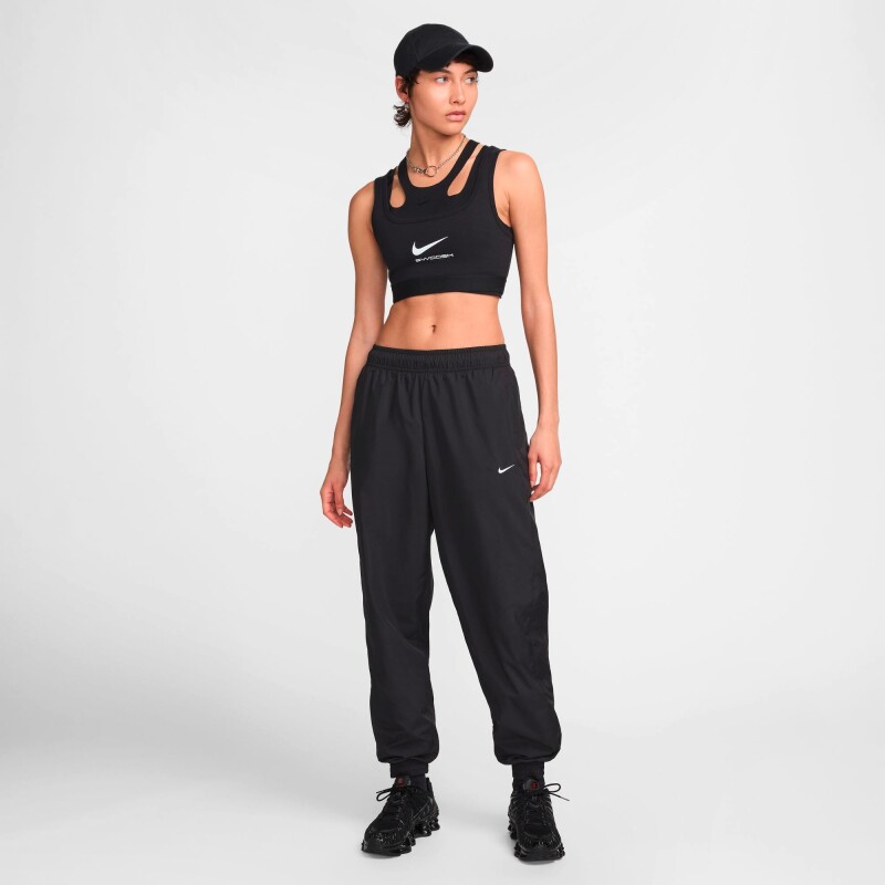 Pantalón Largo Nike Sportswear Classic Wovens de Mujer Negro