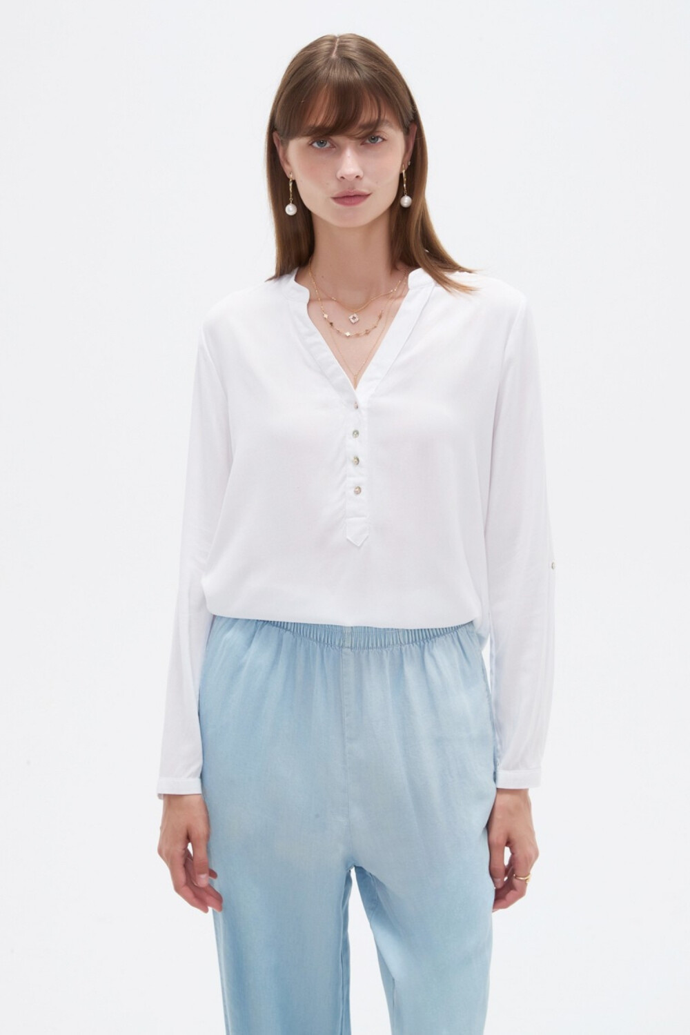 Blusa Siliqua Blanco