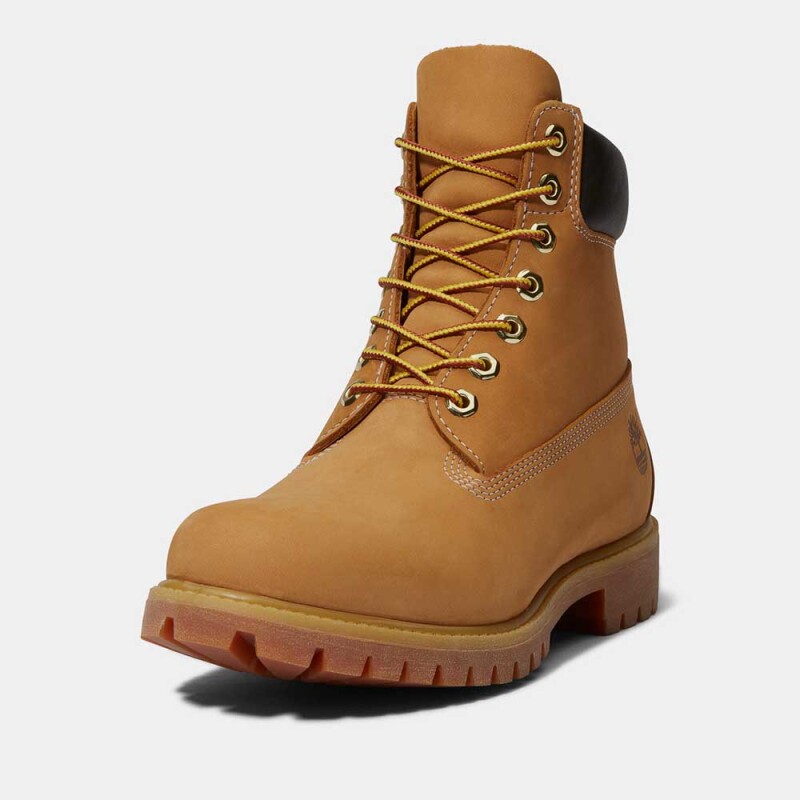 Botas Timberland Premium 6 Inch Lace Up Waterproof Boot Hombre Wheat