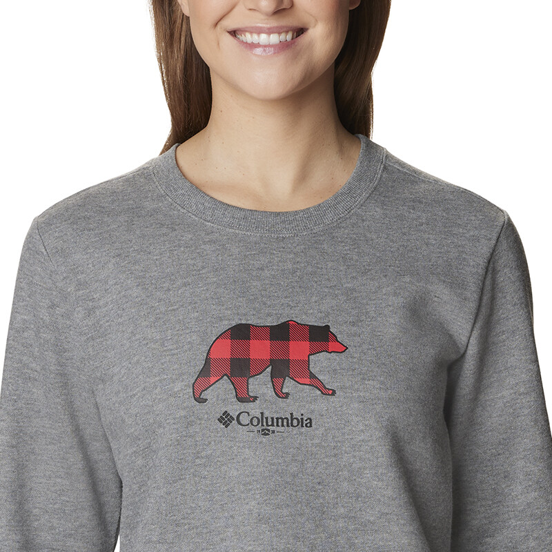 Hart Mountain II Graphic Mujer LIGHT GREY HEAT