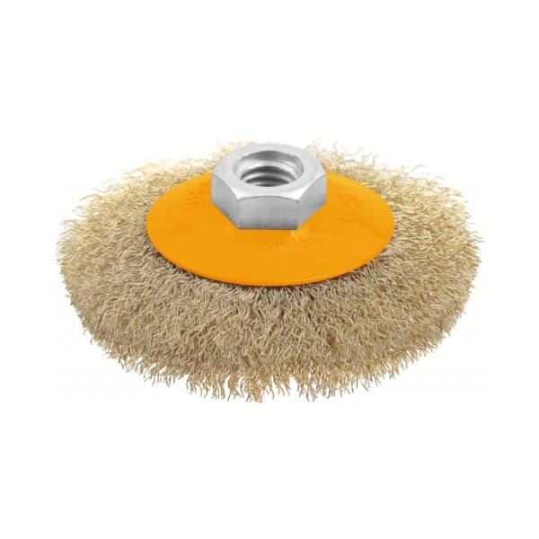 CEPILLO CONICO BRONCEADO 100mm TOLSEN Cepillo Conico Bronceado 100mm Tolsen