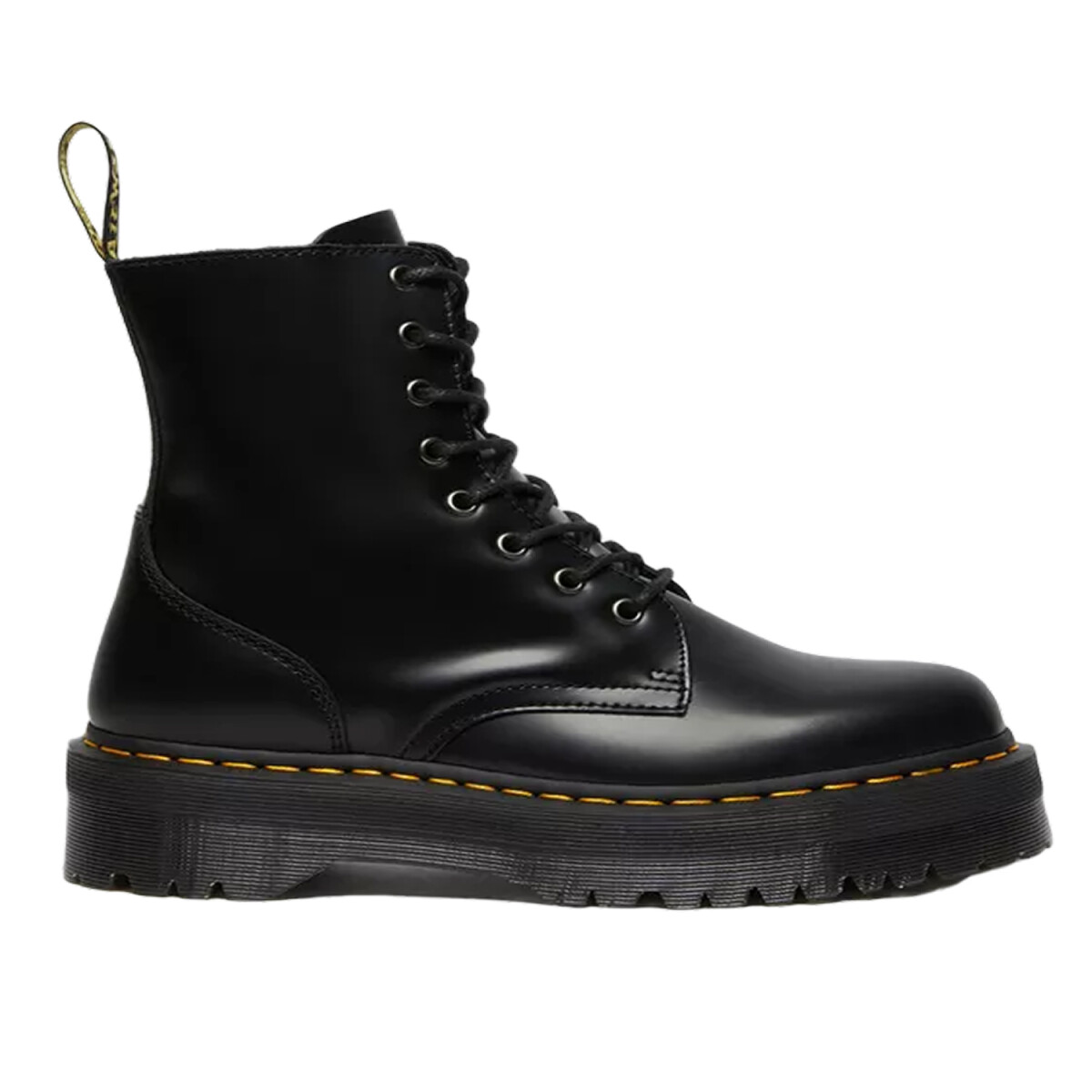 Botas Dr. Martens Jadon Black Polished Smooth - Negro 