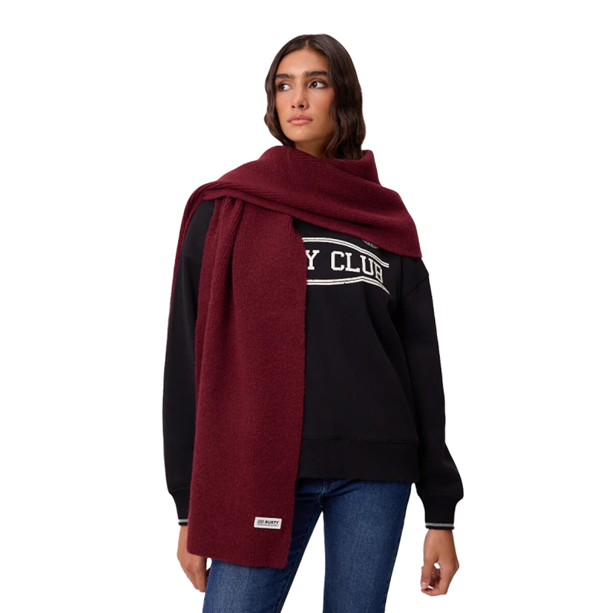 Bufanda Rusty Quivra - Bordó 