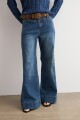 Jean wide leg Flora jean medio