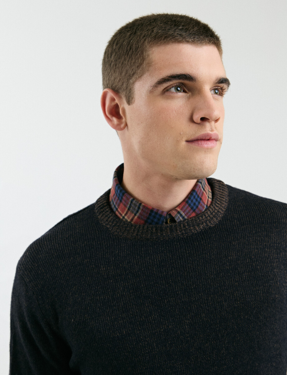 470586 SWEATER FERAUD Azul Oscuro
