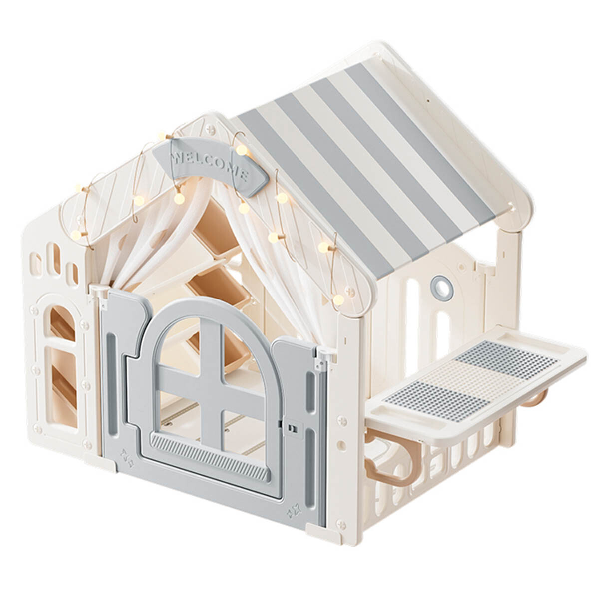 Casita Niños Infantil Completa Alfombra Organizador 