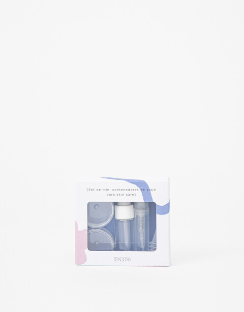 Accesorios de cuidado personal Set De Mini Contenedores De Skincare - Combinacion Multicolor