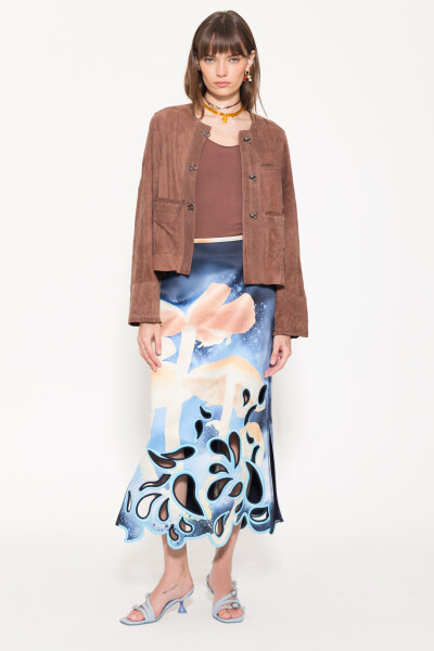 POLLERA SUNSET Multicolor