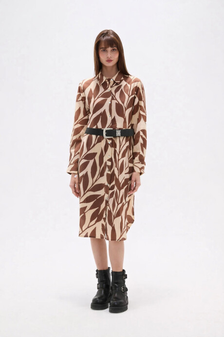 Vestido Sombre Estampado 2