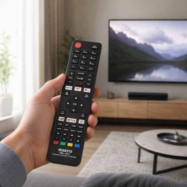Control Remoto Universal Huayu RM-L1622 para Smart TV Negro 1