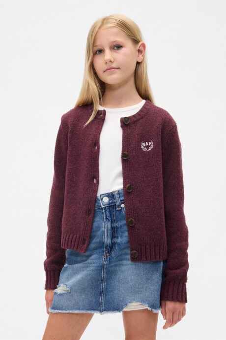 Saco Logo Gap Niña Tuscan Red