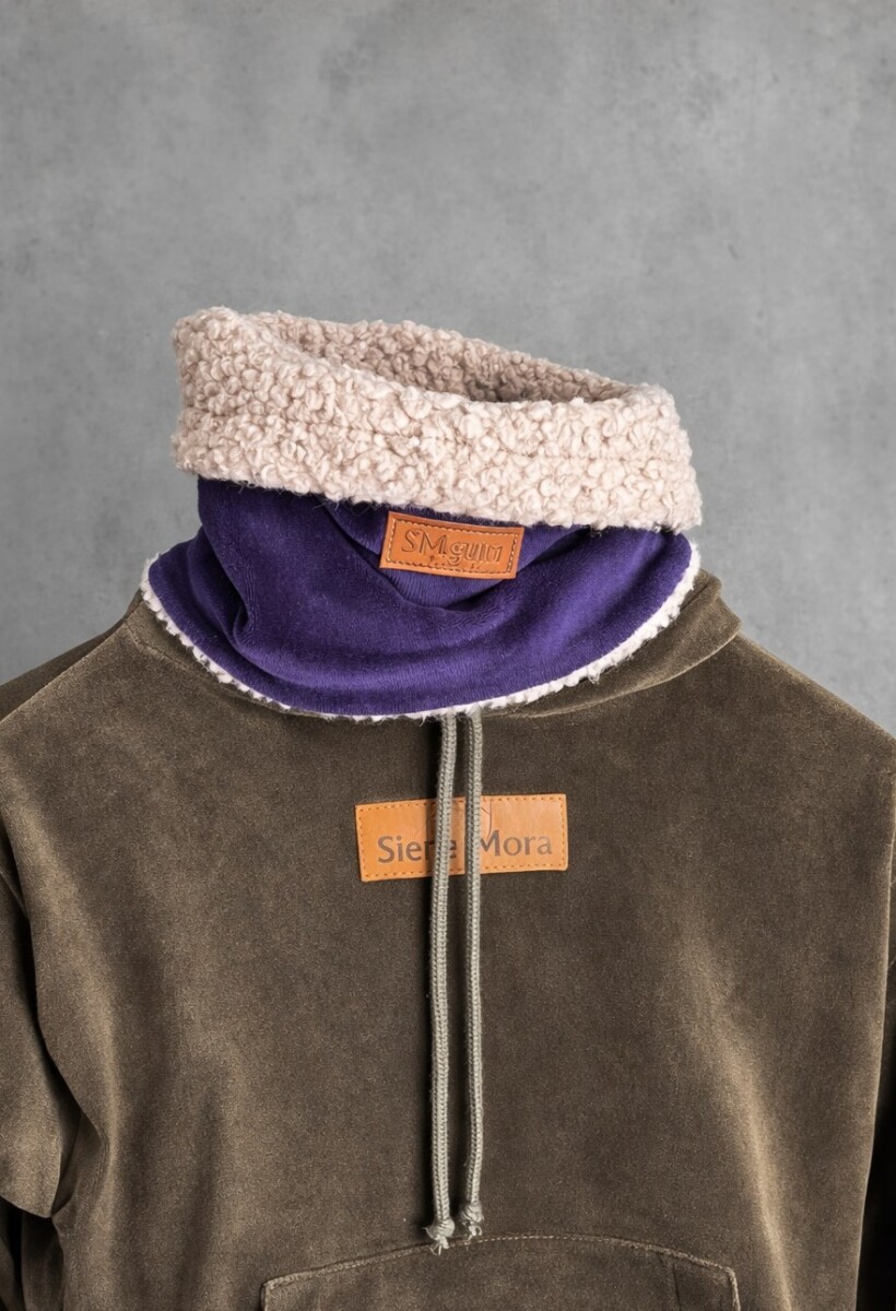 Mini Neck Gurí - Azul / Topo 