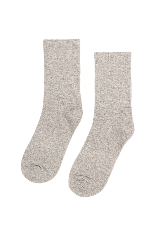 Medias EGO Rib Gris Melange