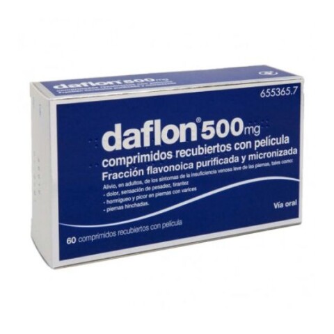 Daflon 500 mg 60 Comprimidos Daflon 500 mg 60 Comprimidos