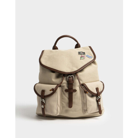 Mochilas Urbanas Marron Beige