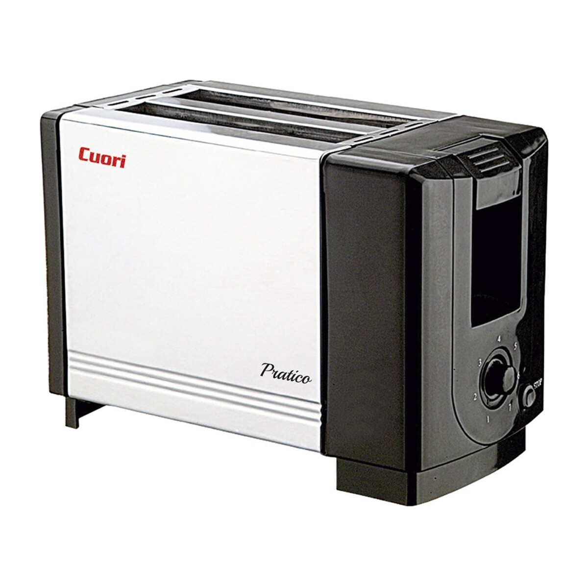 Tostadora Eléctrica Inox 2 Ranuras Cuori Practico Cuo3515 
